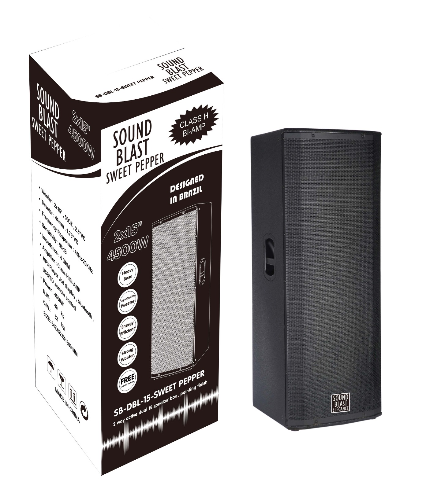 SOUND BLAST 15" DUAL SWEET PEPPER -- 4500 WATTS ???????